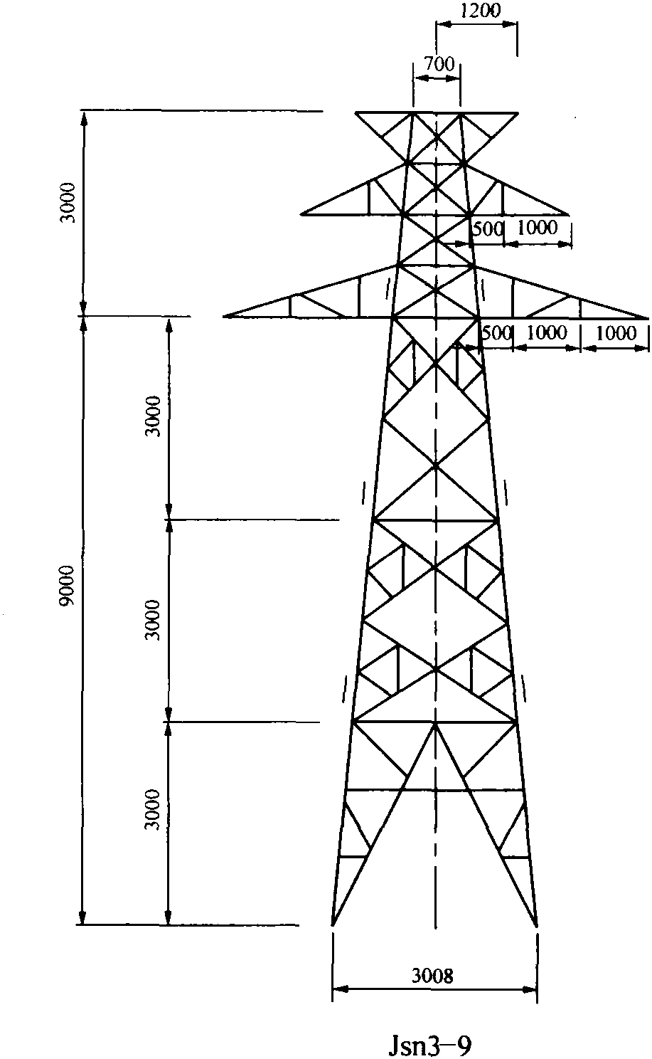 14-62 10kV JSN3转角塔